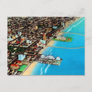 Long Beach California Vintage Postcard