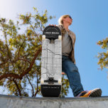 Long Beach City Map Skateboard<br><div class="desc">A unique map of the beautiful city of Long Beach . This skateboard features a street map of the city inside a black border on the top and bottom.
A fun way to represent the city you love and reside in!</div>