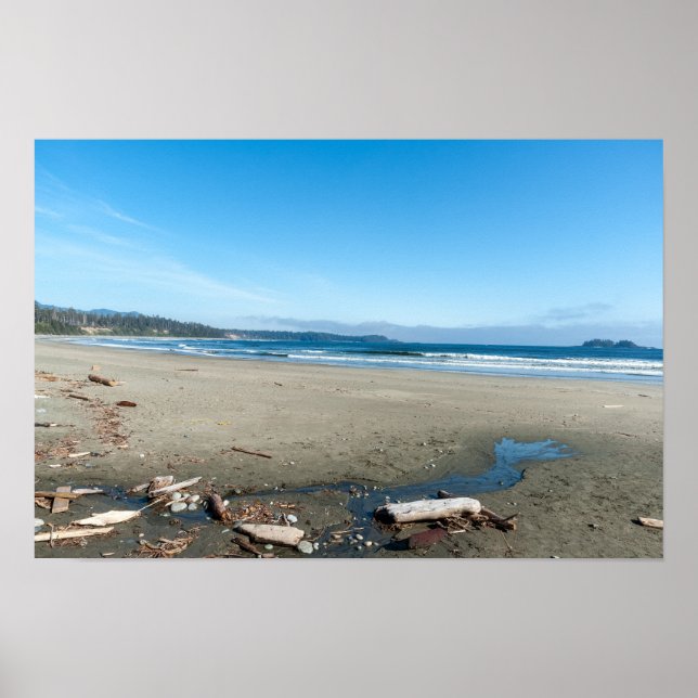 Long Beach in Tofino - BC, Canada Poster (Front)