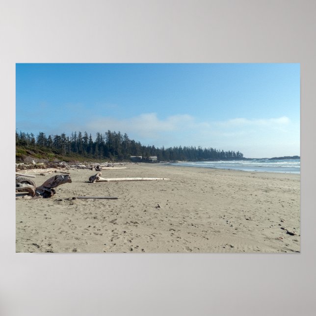 Long Beach in Tofino - BC, Canada Poster (Front)