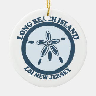 Long Beach Island. Ceramic Ornament