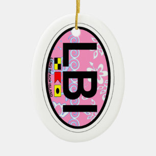 Long Beach Island. Ceramic Ornament
