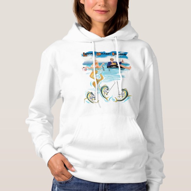 LONG BEACH ISLAND  HOODIE (Front)