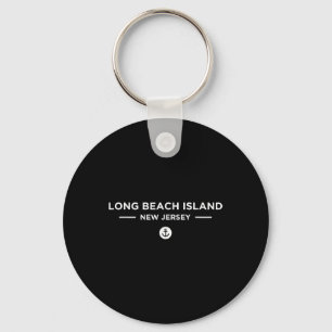 Long Beach Island Lbi New Jersey Men Women Gift T Keychain