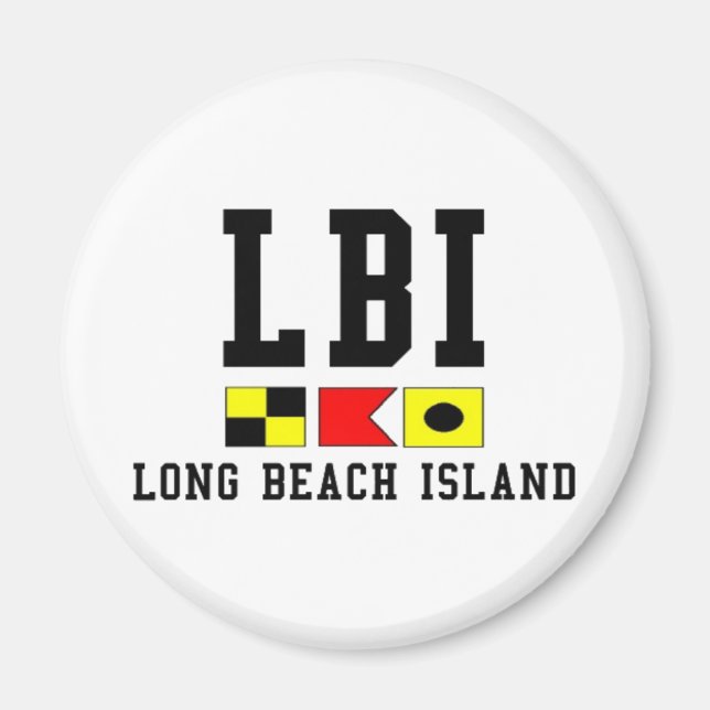 Long Beach Island Magnet (Front)