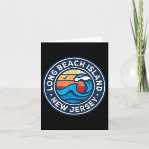 Long Beach Island New Jersey Nj Vintage Nautical W Card