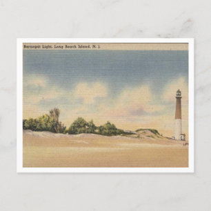 Long Beach Island NJ, Barnegat Light 1946 Inspired Postcard