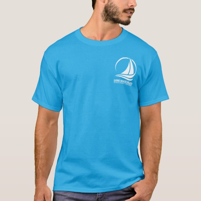 Long Beach Island (seashell) T-Shirt (Front)