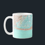 Long Beach, NY Map Mug<br><div class="desc">Colourfully illustrated,  vintage map of Long Beach,  New York repurposed on a coffee mug or?</div>