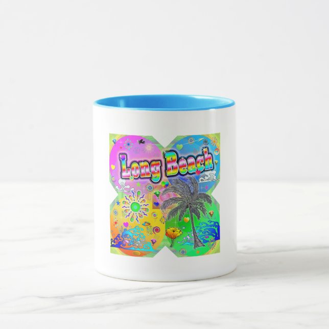 Long Beach Quadro Seasons Mug (Center)