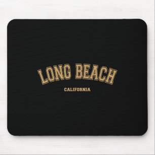 Long Beach Sports College Style On Long Beach Mouse Pad