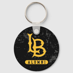 Long Beach State Alumni Distressed Keychain