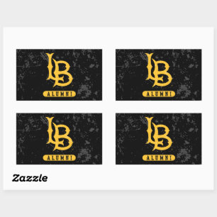 Long Beach State Alumni Distressed Sticker
