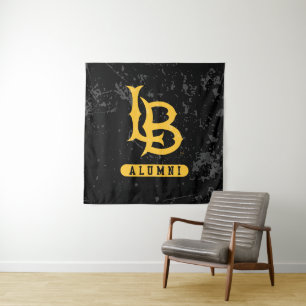 Long Beach State Alumni Distressed Tapestry
