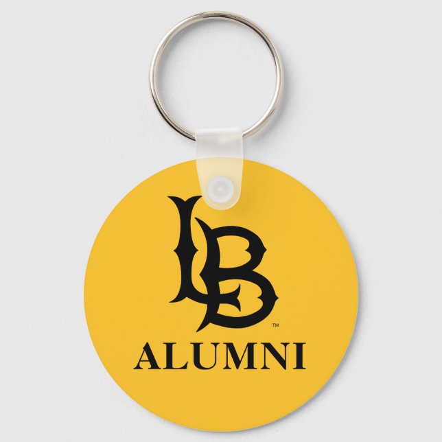 Long Beach State Alumni Keychain (Front)