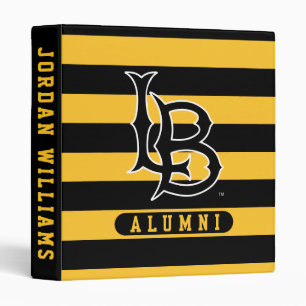 Long Beach State Alumni Stripes Binder