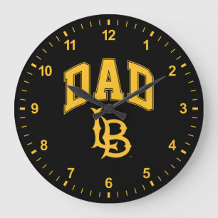 Long Beach State Dad Large Clock