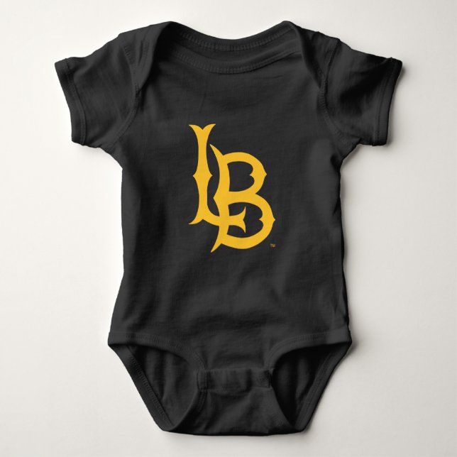 Long Beach State Logo Baby Bodysuit (Front)