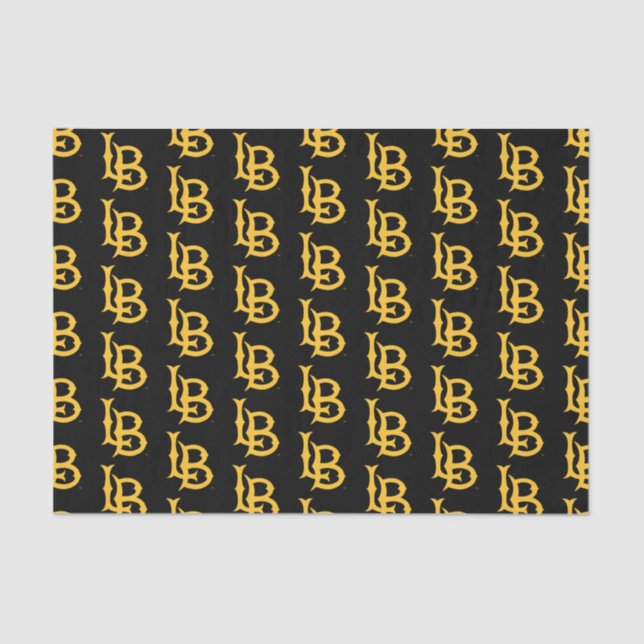 Long Beach State Logo Tissue Paper (Front)