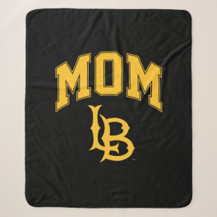 Long Beach State Mom Sherpa Blanket