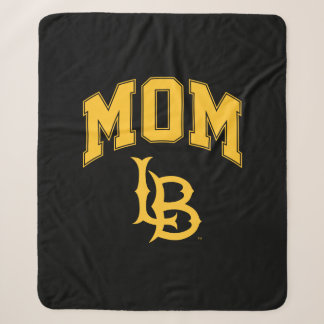 Long Beach State Mom Sherpa Blanket