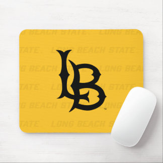 Long Beach State Watermark Mouse Pad