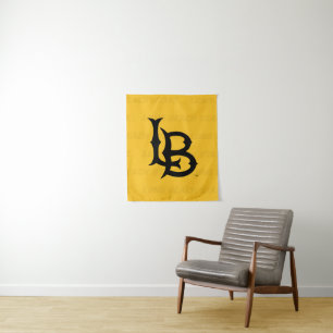 Long Beach State Watermark Tapestry