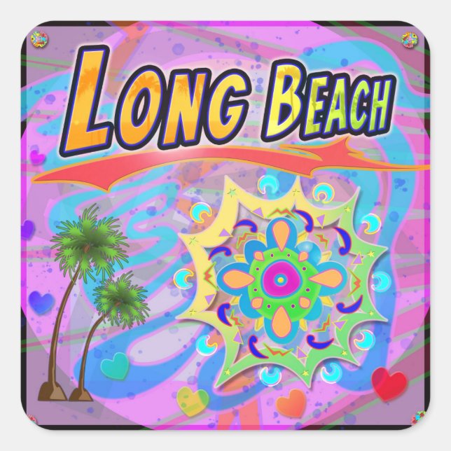 Long Beach True Progress Sticker (Front)