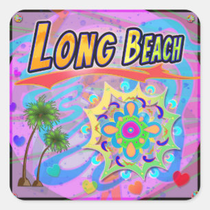 Long Beach True Progress Sticker
