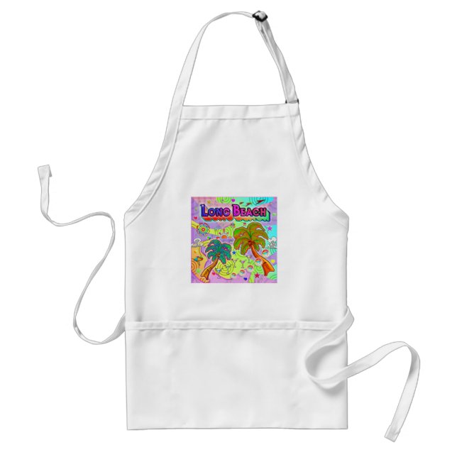 Long Beach Vacation Target Apron (Front)