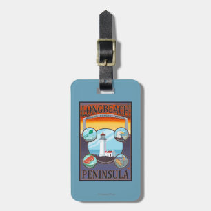 Long Beach, WashingtonTravel Luggage Tag