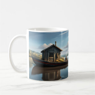 Long Boat, Small Shack Coffee Mug