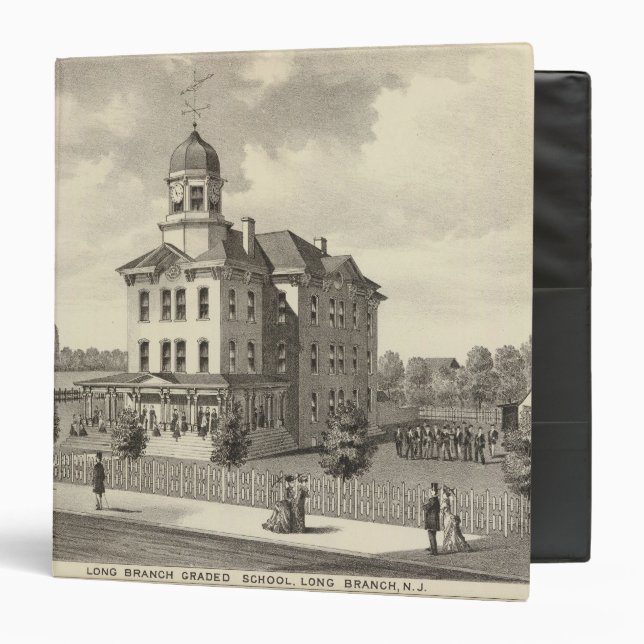 Long Branch Graded School, Long Branch, NJ Binder (Front/Inside)