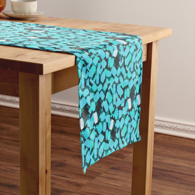 Long Chemin de table Blue Avalanche (In Situ)