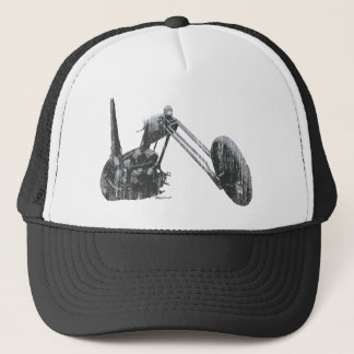 Long Chopper Trucker Hat