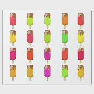 Long Cool Summer Wrapping Paper