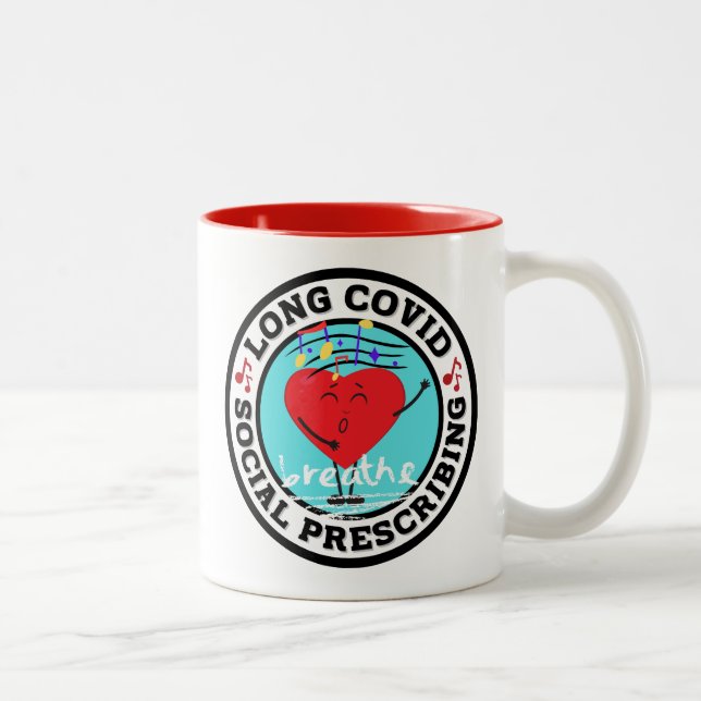 Long Covid - Social Prescribing Two-Tone Coffee Mug (Right)