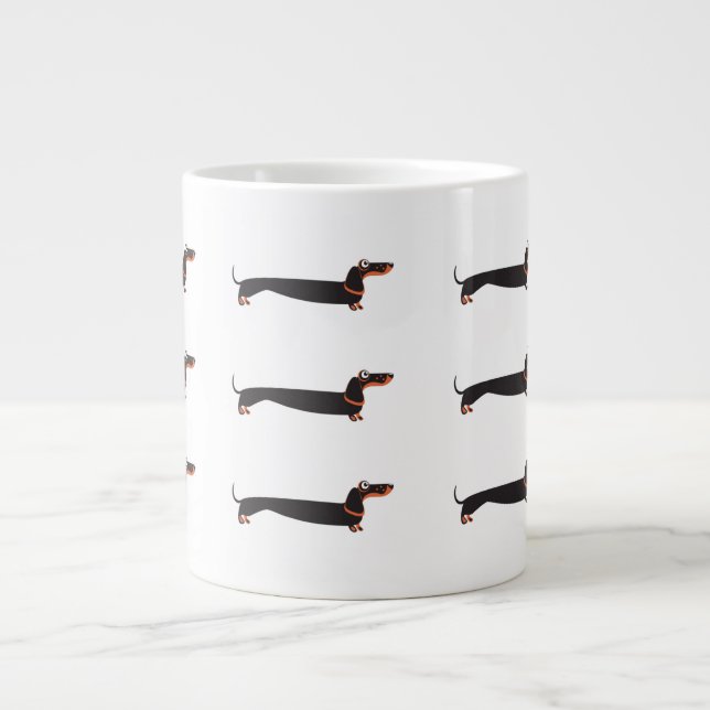 Long Dachshund Mug (Front)