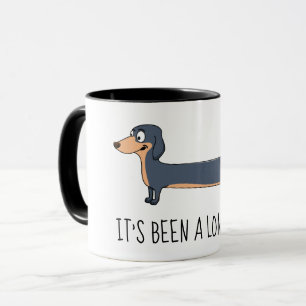 Long Day Dachshund 11 oz Combo Mug