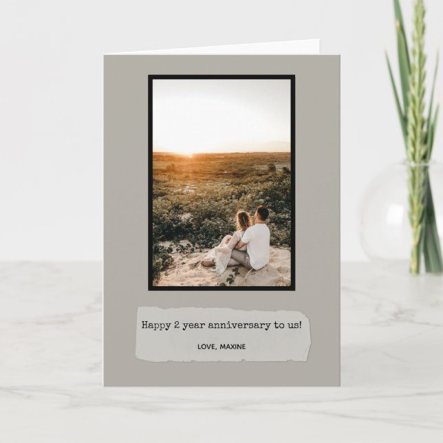 long distance anniversary card i love you (Front)