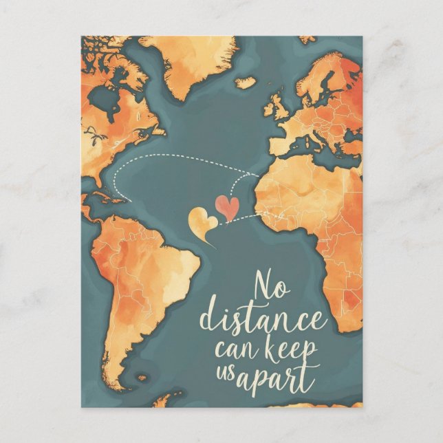 Long-Distance Love Card (Front)