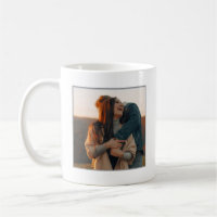 Long Distance Relationship Custom Photo Elegant
