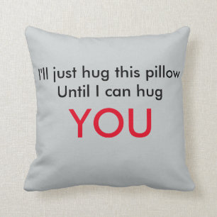 Long Distance Relationship Pillow