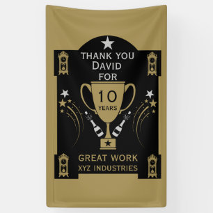 Long Employment Service Recognition Banner