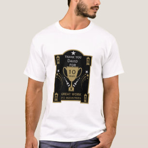 Long Employment Service Recognition T-Shirt