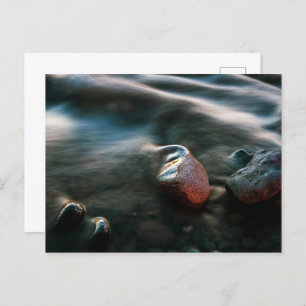 Long exposure sea  postcard