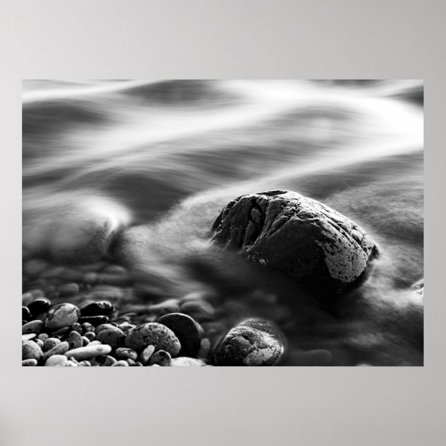 Long exposure sea poster (Front)