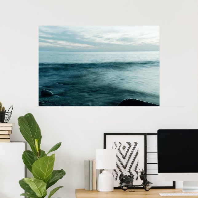 Long exposure sea poster (Home Office)