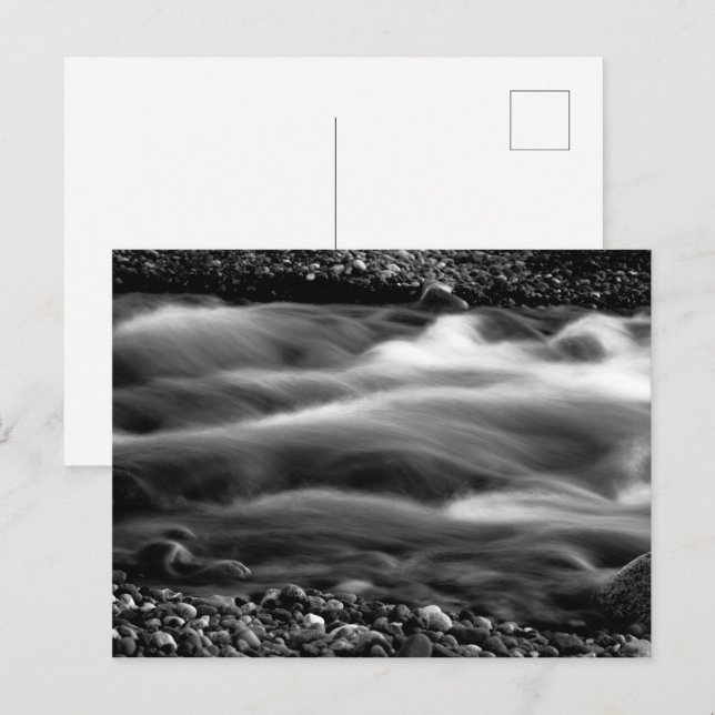 Long exposure waves postcard (Front/Back)