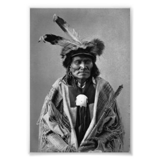 Long Fox-To-Can-Has-Ka. Tachana, Yankton Sioux Photo Print